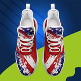 MaxSoul-B03001 Custom Max Soul American Flag, USA Flag Sneakers Max Soul, Shoes, Printed Shoes