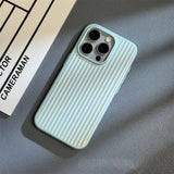 Corrugated Matte Electroplating Mobile Phone Case