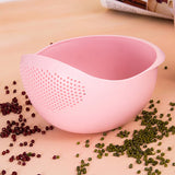 Multi-functional Thickened Round Plastic Fruit And Vegetable Draining Basket