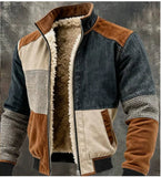 Men's Fleece-Lined Thick Hooded Jacket