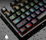 Punk Color Matching Wired Mechanical Keyboard