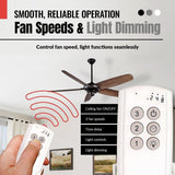 Anderic Substitute Kit for Fanimation CR500 3-Speed Remote Control with Receiver Non-Reversing Kit | KUJCE10611 CR500 [63T-AC83T-KIT]