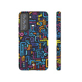 NEON GLYPHS | Tough Phone Case