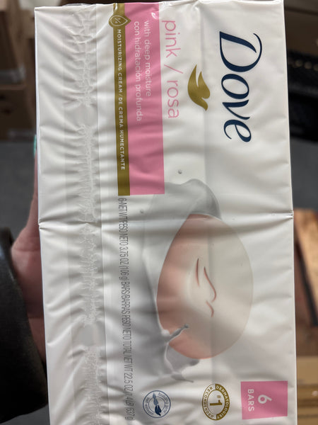 Dove Beauty Bar - Rose - 135 Gr - 6 Pack (Multipack)