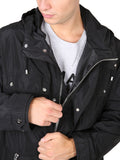 Balmain Men Giacca Con Cappuccio