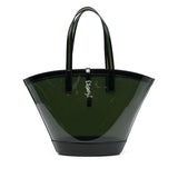 Saint Laurent Green Tote Bags Women