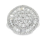 2.00ct Diamond Ring 14KT White Gold