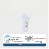 Combed Cotton Antibacterial Mens Mid-Calf Socks For Spring Autumn And Winter