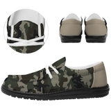 Customized Patriotic Casual Shoe, Canvas Walking Sneaker,  Oxford Lace-Ups Shoes from Men and Women,2202-C0601