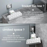 12-in-1 Adjustable Desk Lamp Power Strip – 6 AC Outlets, 3 USB-A & 2 Type-C Ports, Surge Protection