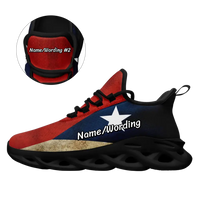 Personalized Texas Flag Shoes , Custom Texas Flag Sneakers,  Shoes with Texas Flag - Women ,Men Shoes, MS-23020078
