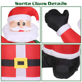 6.4ft Inflatable Christmas Giant Santa Claus