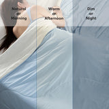Kasentex Cooling Breathable Blanket Twin/Queen/King - Silky Soft Lightweight Comforter for Hot Sleepers