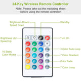 6.56ft TV LED Backlight RGB Strip Light USB Monitor Lighting