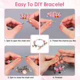 66-Pieces: Charm Bracelet Making Kit