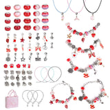 66-Pieces: Charm Bracelet Making Kit