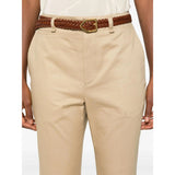 Saint Laurent Neutrals Trousers - Straight Trousers Women