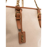 Saint Laurent Neutrals Tote Bags Women
