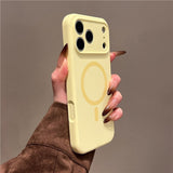 Liquid Silicone Skin-feel Magnetic Phone Case
