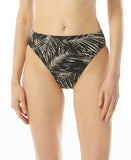 Michael Michael Kors  High-Waist Bikini Bottoms, Size Small