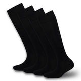 Women’s Bamboo Knee-High Socks 4-Pack – Soft & Breathable