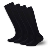 Women’s Bamboo Knee-High Socks 4-Pack – Soft & Breathable