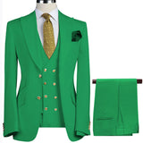 Casual And Versatile Mens Suit Vest Three-Piece Set