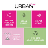 Urban Care Argan Oil Hair Care - Nourishing Liquid Conditioner for Damaged Hair, Paraben-Free, 6.76 fl oz