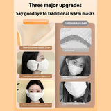 Cloud Warm Mask Winter Female Plush Cute Ear Protection Fleece-lined