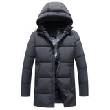 New Mens Graphene Cotton Jacket With A Detachable Hoodextra-thick And On-trend
