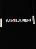 Saint Laurent Women Logo Print Hoodie