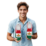 Personalized Mexico  Flag Sneakers, Custom  Comfortable and Patriotic Casual Shoes, Slip On Shoes