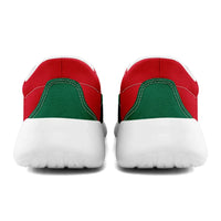 Personalized Mexico  Flag Sneakers, Custom  Comfortable and Patriotic Casual Shoes, Slip On Shoes