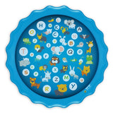 68" Inflatable Blow Up Pool Sprinkler Splash Pad For Kids