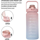 68 Oz Water Bottle with Time Marker