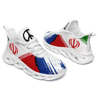 Personalized Israel Flag Print Shoes, Custom Breathable Comfort with Pride Shoes, Inspired by Ilan and Israel Elements