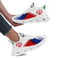 Personalized Israel Flag Print Shoes, Custom Breathable Comfort with Pride Shoes, Inspired by Ilan and Israel Elements