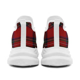 Personalized Scottish Design Sneakers, Custom Vintage Plaid Breathable Shoes, Unisex Scottish-Inspired Footwear