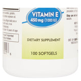 Geri-Care Vitamin E Supplement, 450 mg