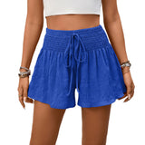 New Womens Fashion Y2K Drawstring Shorts Skirt