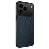 Carbon-fiber-pattern Magnetic Phone Case Matte Protective Cover
