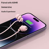 Wired In-ear Sleep Headphones For Noise Isolation, Suitable For Side Sleeping