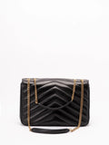 Saint Laurent Women `Loulou` Large Messenger Bag