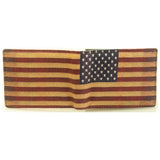 USA Flag embossing Fix Passcase