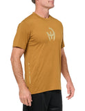 adidas Mens Mahomes Designed 4 Training T-Shirt Bronze Strata X-Large