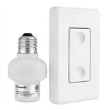 Dewenwils Remote Control Light Lamp Socket E26 E27 Bulb Base Adapter, No Wiring