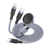 Magnetic Wireless Charging Watch Charger Type Car Data Cable