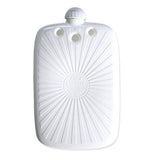 Hugo Frosch ECO Hot Water Bottle - Soft Cover, Eco-Friendly, Menstrual Cramp Relief, Warmth Relief, Orange