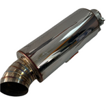SPDZ1 LTR Race Muffler - 3" Inlet 4” Outlet