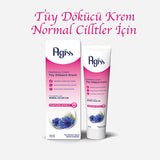 Agiss Hair Removal Cream for Normal Skin - 3.38 fl oz, Ammonia-Free, Moisturizing Formula